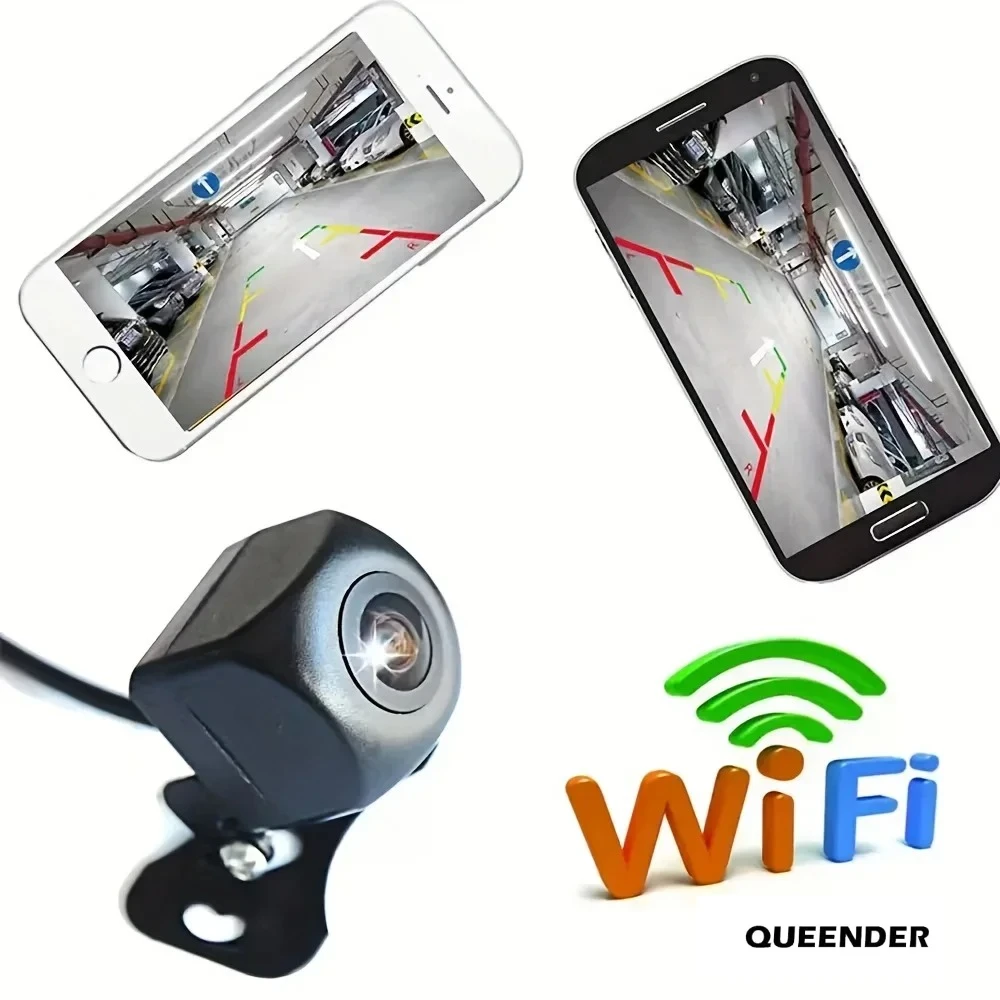 

Резервная камера QueenDer WiFi — система заднего вида с подключенным смартфоном