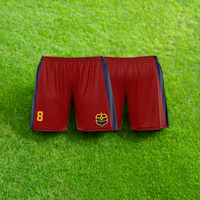 Blue Lock FC Barcha Jersey Men Shorts Cartoon Anime Summer Quick-Dry Breathable Women Short Pants Sport Children Unisex Bottom