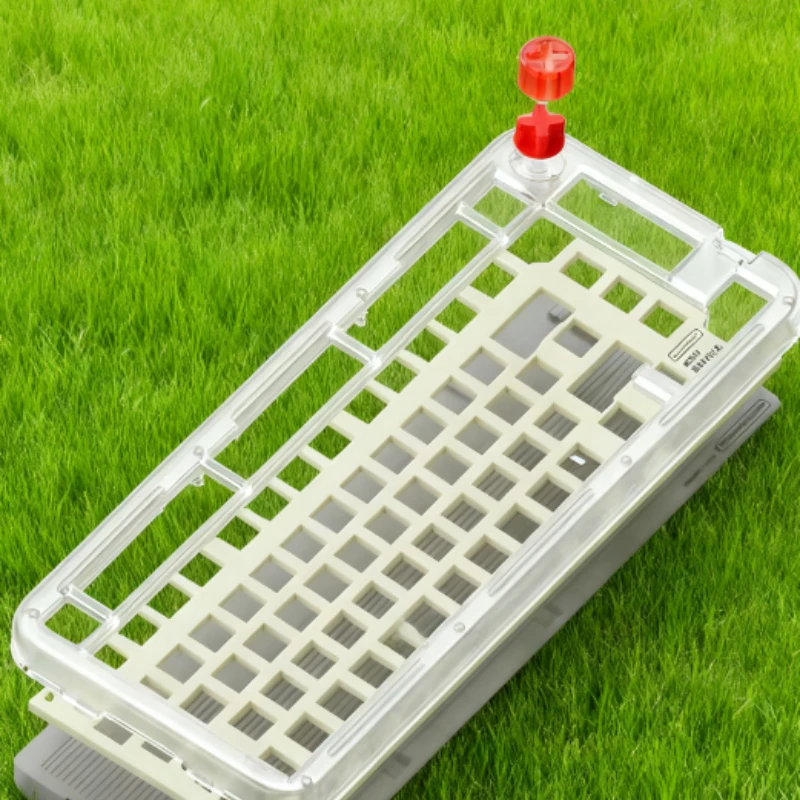 

Регулируемый по высоте переключатель двойного назначения, верхняя крышка, аксессуар, подходит для клавиатуры Kick75, для переключателей высокого и низкого профиля, модная часть клавиатуры на заказ