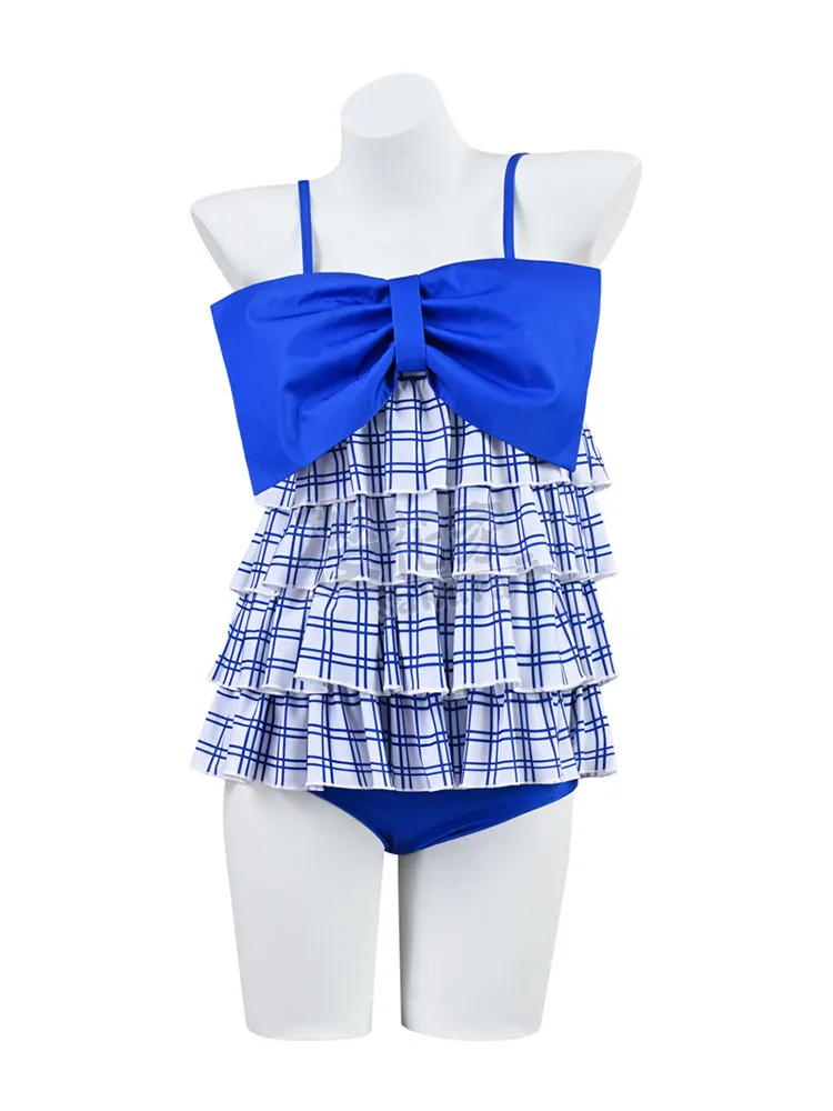Cosersea Tokai Teio Cosplay Costume Game Uma Musume: Pretty Derby Tokai Teio Women Swimsuit Swimwear Halloween Outfit Fullset