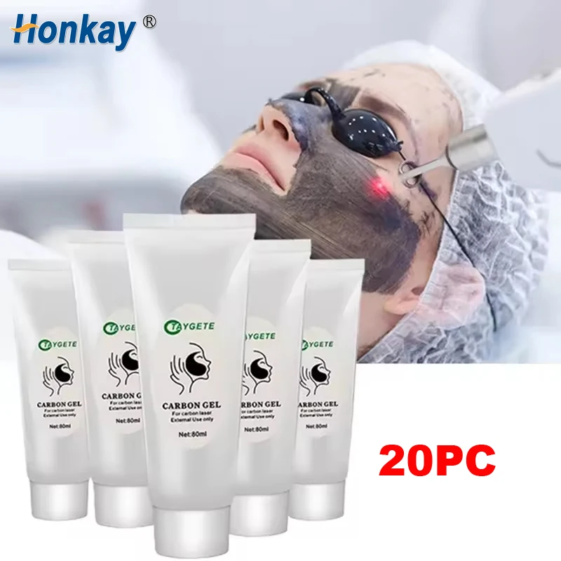 

Black Carbon Gel Deep Cleaning Moisturizing Face Cream For ND Yag Laser Skin Rejuvenation Removal Blackhead Whitening Skin Care