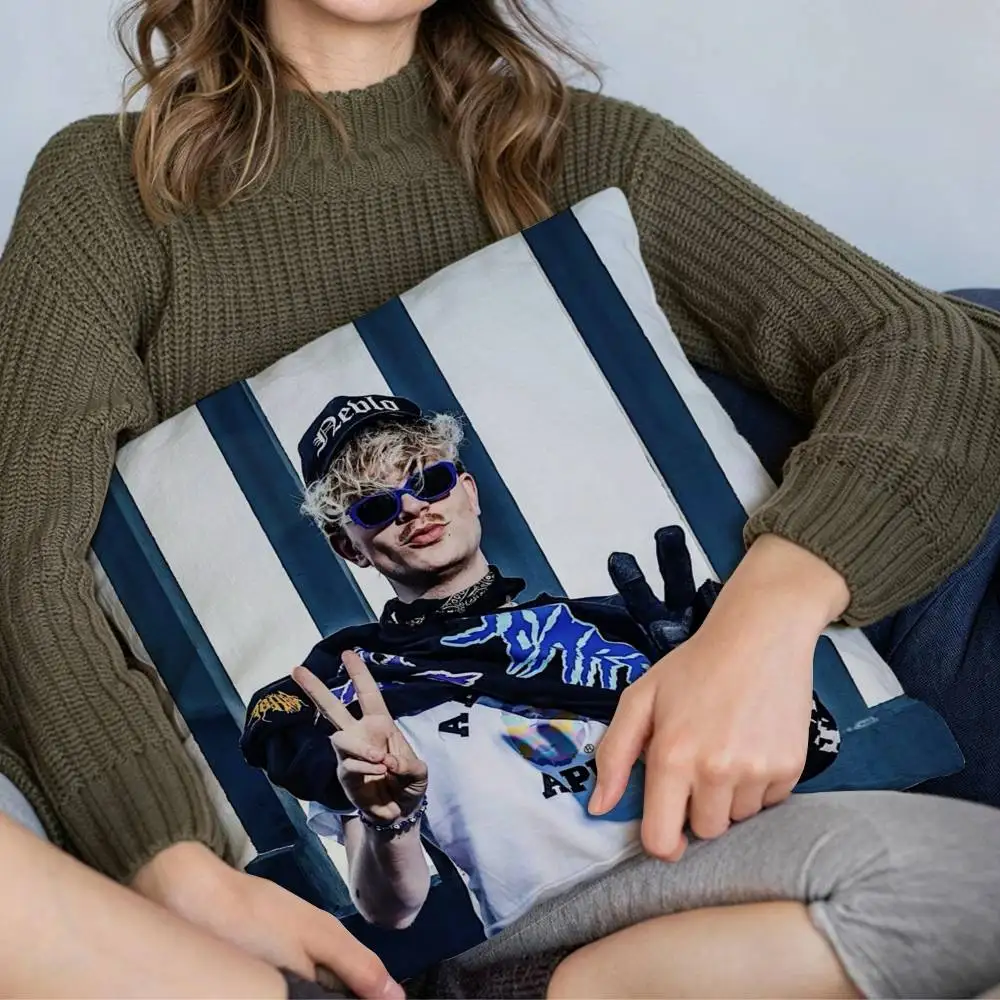 Rapper J-Joost Klein soft Comfortable Pillow anime Case for Sofa Living Room Home office Decor Protective Covers