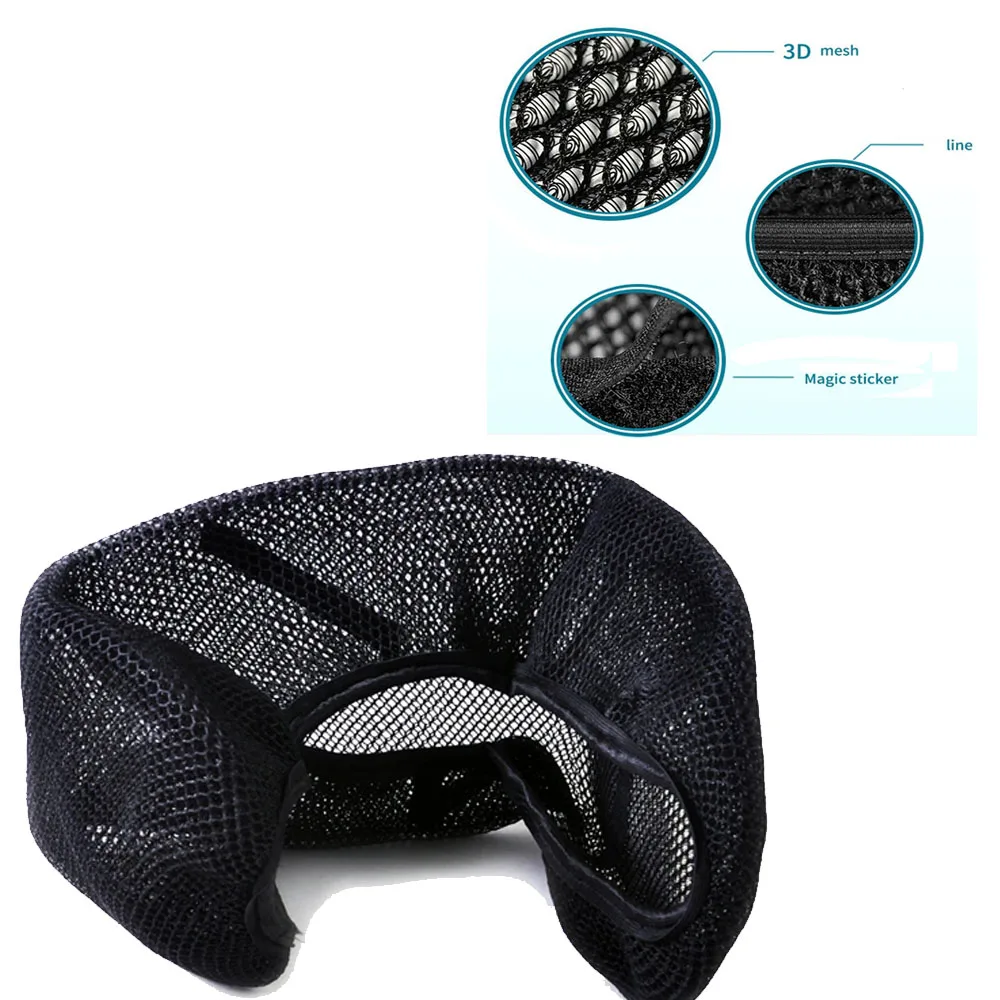 For Honda ADV350 ADV 350 2022 Motorcycle Accessories 3D mesh elasticity Protecting Cushion Seat Cover ​Nylon Fabric Saddle