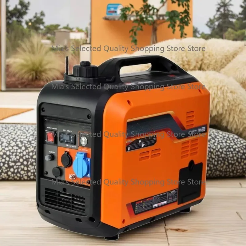 Compact Ultra-Quiet Inverter Generator 4-Stroke DC Engine 2.2kW/2.5kW with Remote Start Mobile Power Solution for Outdoor Use