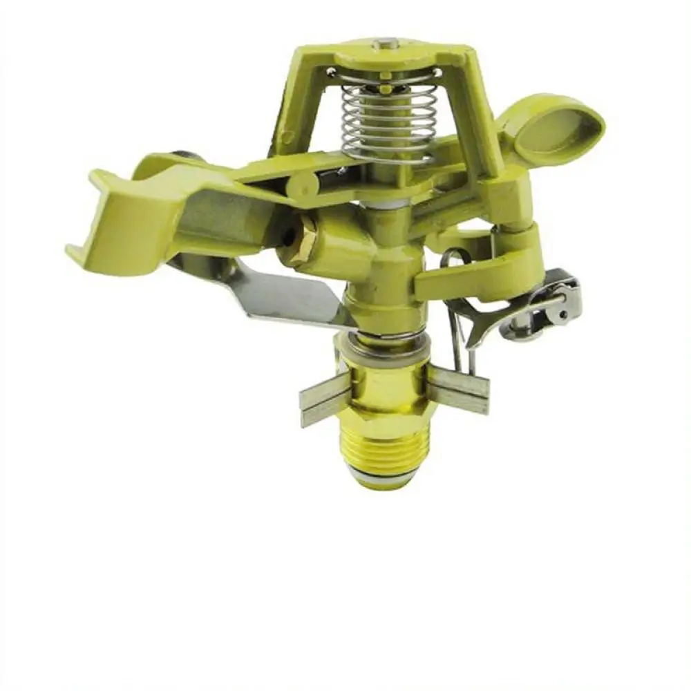 Garden Irrigation Rocker Sprinkler Alloy Automatic Rotating Nozzle For Lawn Grass Care Yard Agriculture Watering