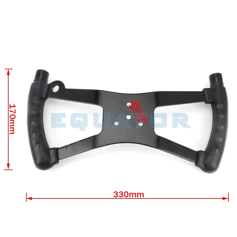 Racing Steering Wheel Cover 330 x 170 mm for Mini Dirt Bike Go Kart