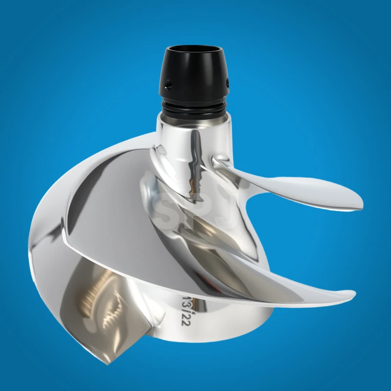 

13/22 Pitch Jet Ski Impeller Kit for Yamaha GP1800 HO VXR/VXS PWC Pump Impeller 3-Blade 155mm Diameter