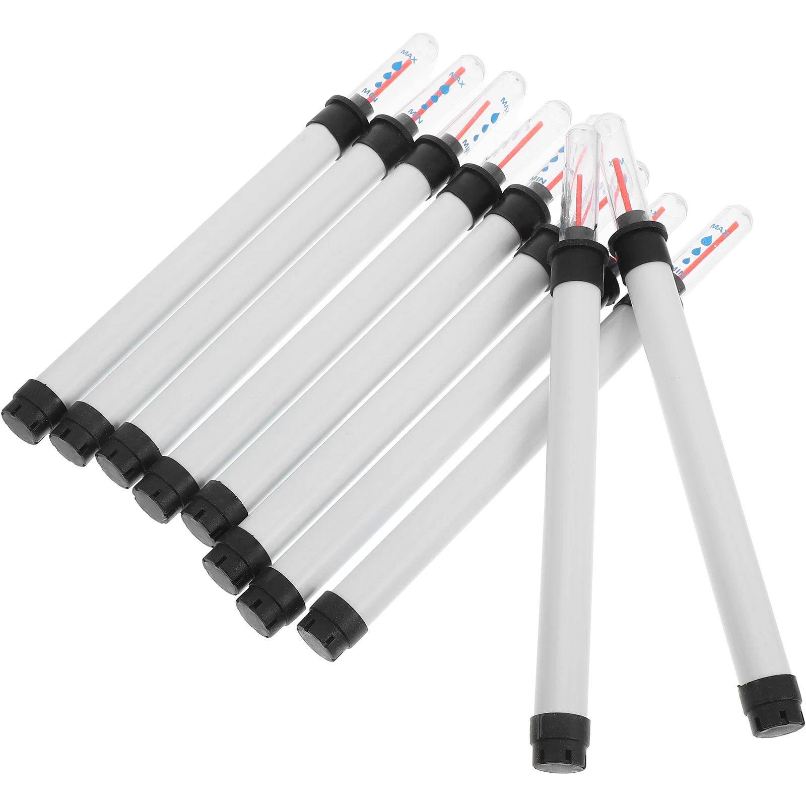 

10 pcs Water Level Indicator For Plants Float Gauge Dehydration Alert Multiplant Soil Moisture Sensor Garden Water Meter Tool