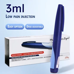 Huma Pen Eli Lilly 2 Low Pain Insulin Injection Pen Suitable For 3ml Insulin Cartridge for Diabetes with Portable Storage Box