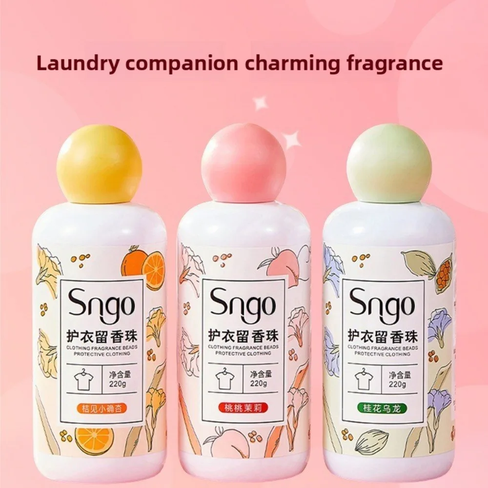 Fragancia de lavandería, cuentas aromáticas afrutadas para ropa suave y lisa, desodorizante, protección del Color, mejora la fragancia, ropa de enfermería