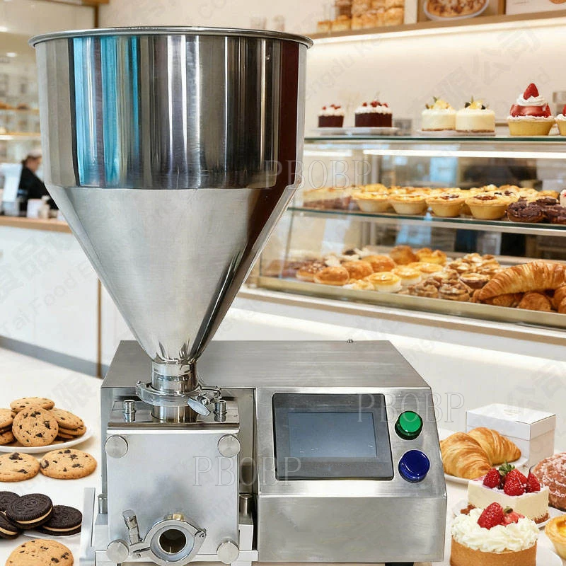 Stainless Steel Puff Cake Cream Filler Machine Churro Jam Stuffing Machine Filler Machine Chocolate Filling Machine