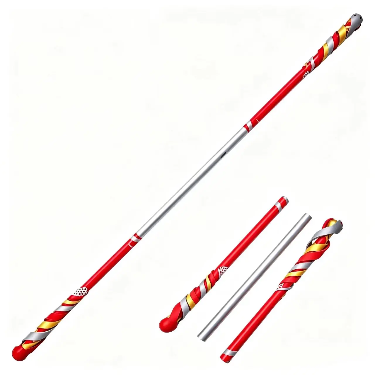 Kiana Kaslana Bo‑staff Prop Game Honkai Impact 3 Cosplay Prop for Halloween Christmas Party Props Costume Accessories