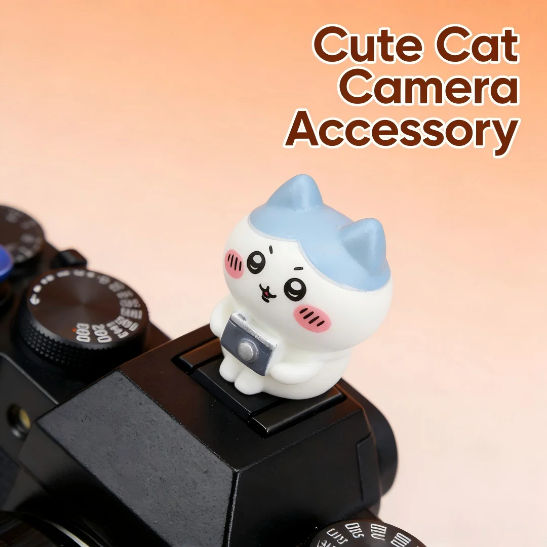 Cute Xiao Ba Series Hot Shoe Cover for Leica Q2 Fuji X100V X-T5 Sony ZV-1 Canon EOS R5 Nikon Z5 Camera Accessories view 4
