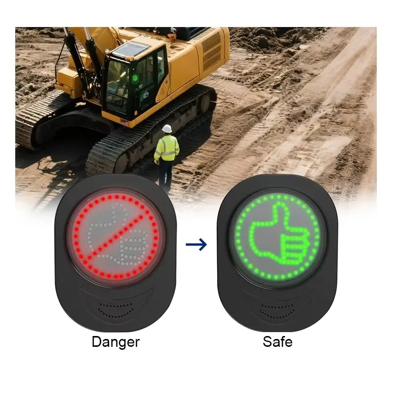 Hot Sale MCY 4 Channel Backup Reverse AI BSD Camera Monitor With Thumb-Up Display in Construction Sites for Excavator