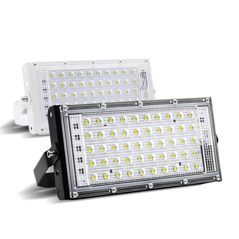 

50W 100W Led Flood Light IP65 Waterproof AC 220V 110V Outdoor Floodlight Spotlight LED Reflector Street Lamp Wall Flood Lights