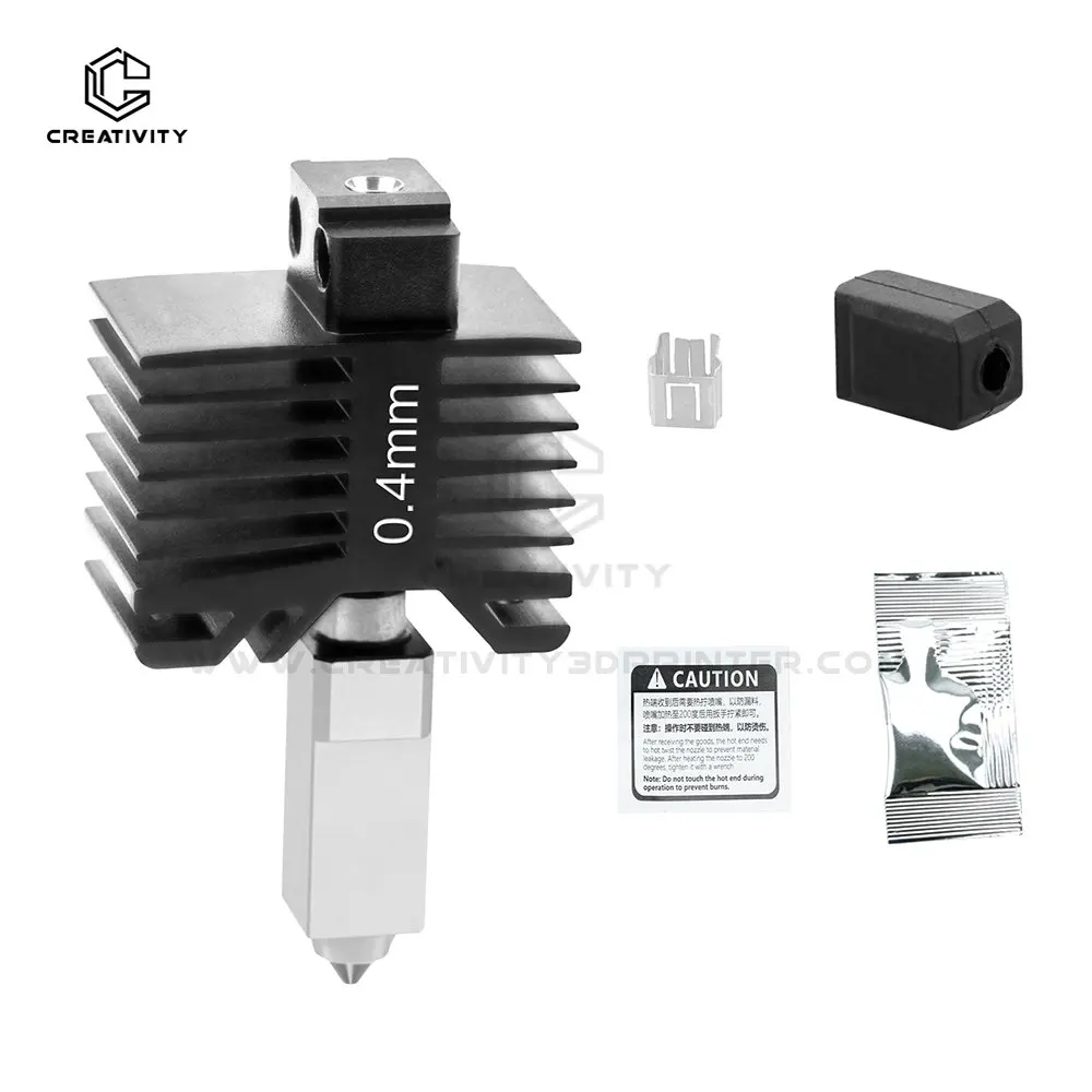 

For Bambulab Series Upgraded Hotend Fan Thermistor Heating Rod Fit Bamboo X1X1-Carbon X1C Combo P1P P1S 3D Printer Part