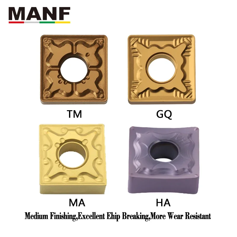 MANF Turning Tool Lathe Cutter Insert SNMG120404 Snmg 120408 Lathe BAR SET For Steel Stainless steel Mssnr Msdnn1616h12 Msdnn