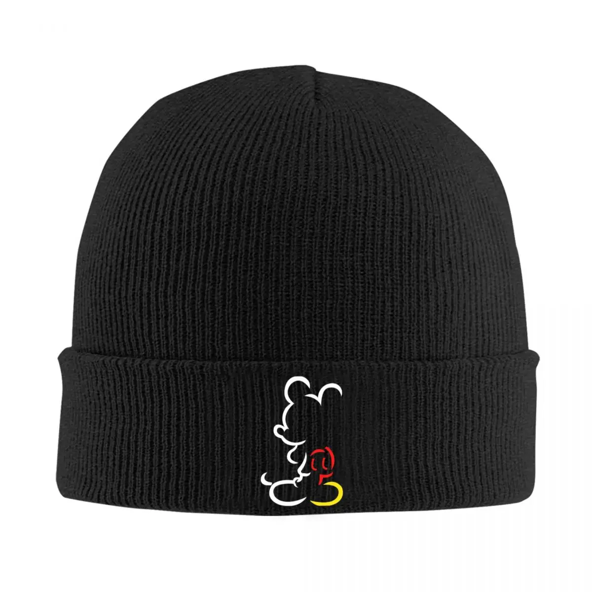 Mickey Line Mouse Beanie Hats Casual Caps Men Women Gym Skullies Beanies Spring Custom Head Wrap Beanie Hat