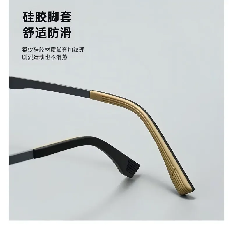 خفيفة رجال الأعمال نظارات نظارات للقراءة مكافحة الضوء الأزرق قصر النظر وصفة طبية نظارات مد البصر النظارات البصرية #4