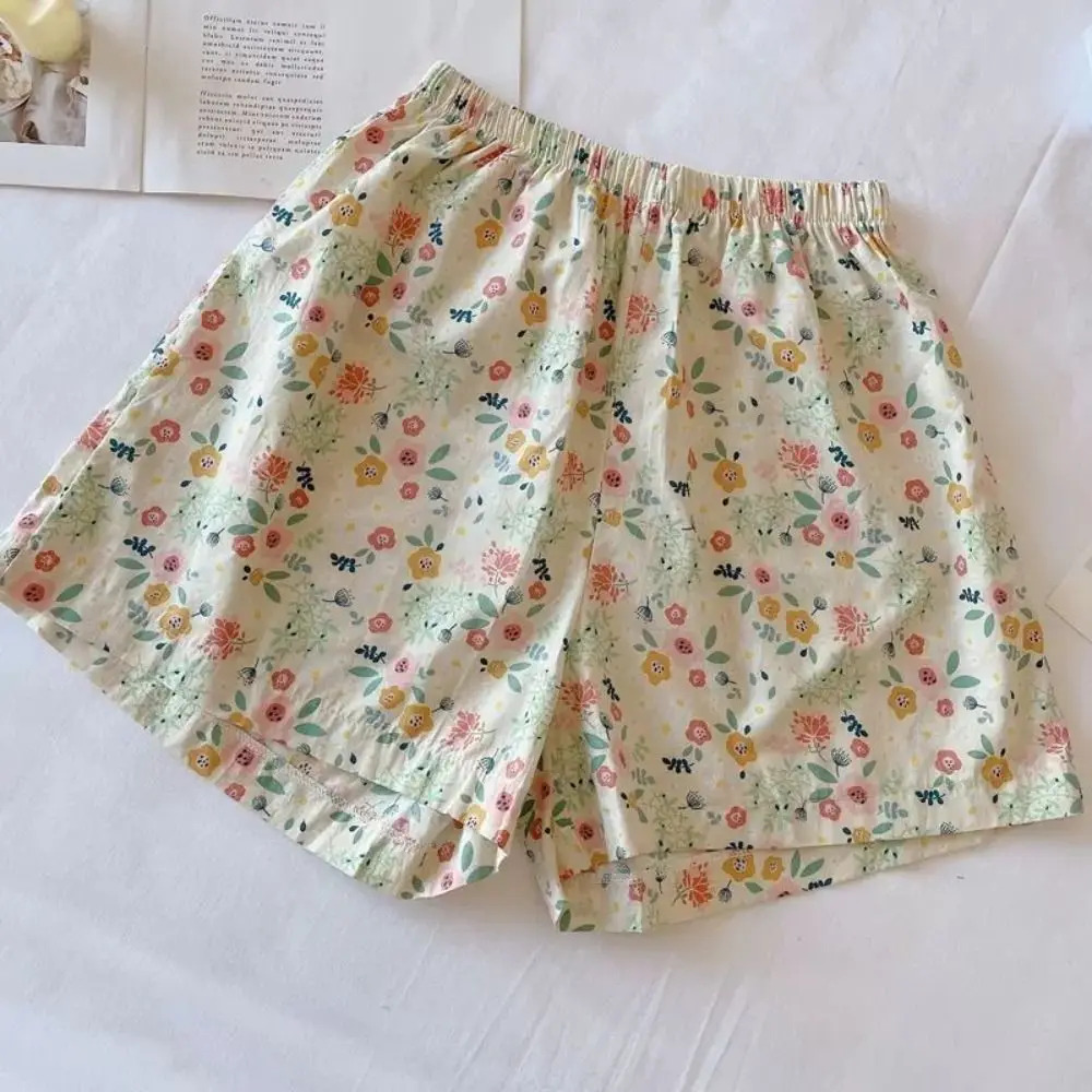 

Новые короткие брюки с высокой талией, свободные повседневные шорты, летние спортивные брюки с принтом