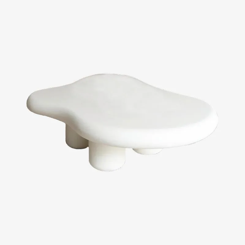 

Nordic irregular cloud coffee table Internet celebrity creative cream style