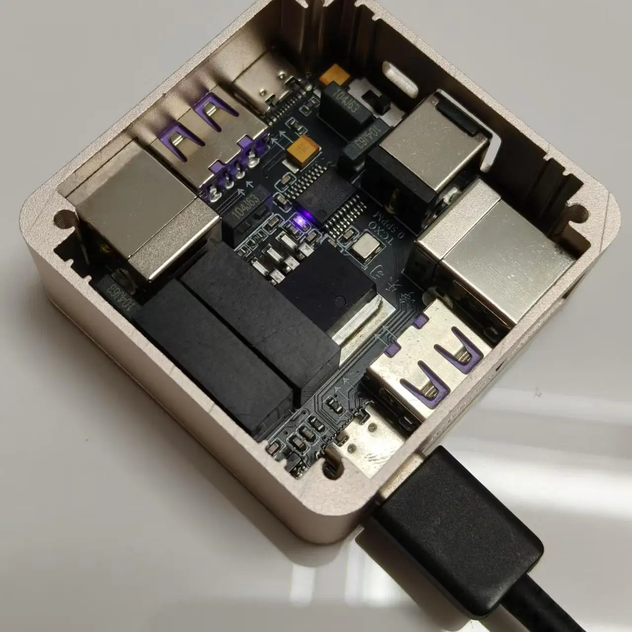 

USB Isolator Filter, HiFi Audio Noise Suppressor, adum3165 KDS TCXO, 480Mbps High Speed, For DAC Sound Card PC Audio DIY