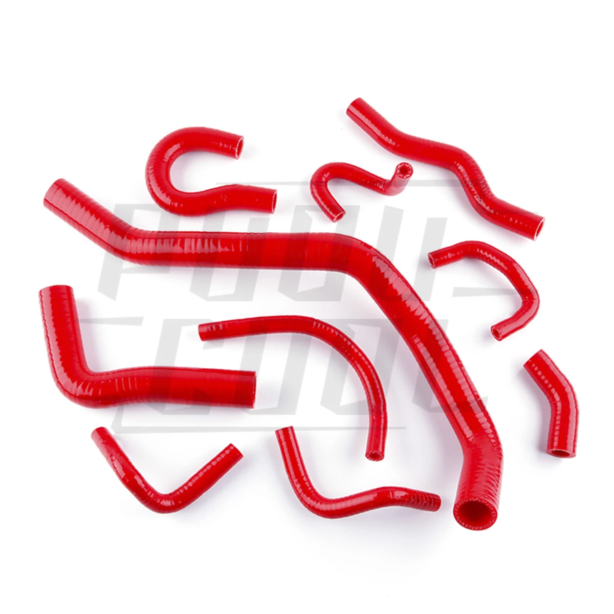 

For 1988-1991 Honda Civic EF EE / CR-X CRX Base/ DX / HF / Si 1989 1990 Radiator Hoses Kit Silicone Tubes Pipes 10Pcs 10 Colors