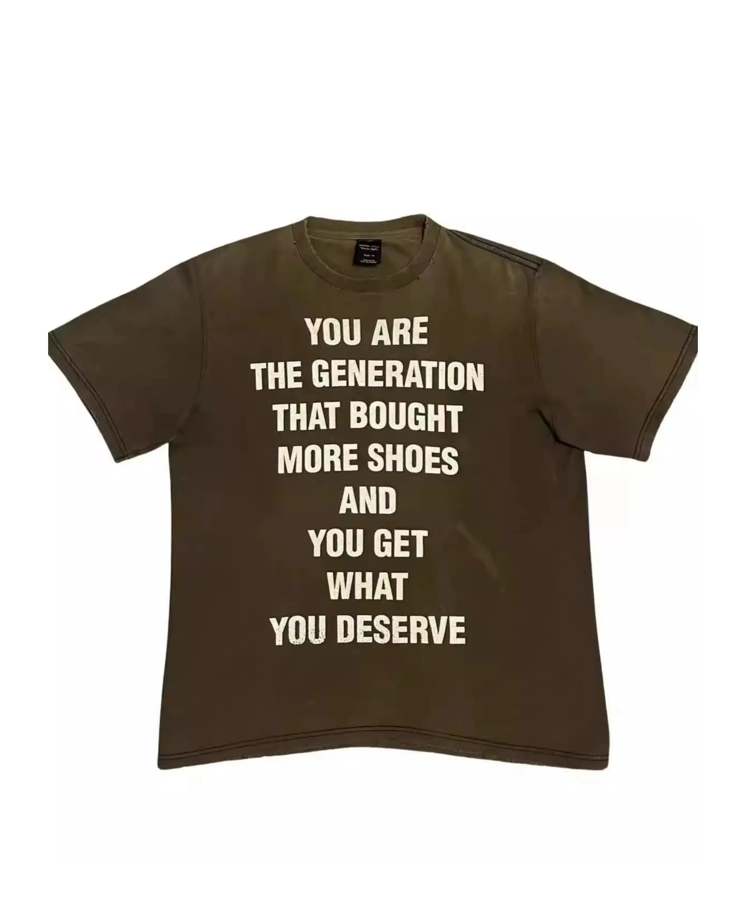 2026 Number Nine Johnny Boy''Generation''tee Short-sleeved T-shirt TX1718