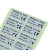 20Pcs Ebike Sticker For BAFANG 36V 250W/48V 750W01/BBSHD Motor Self-adhesive Label Stickers Bicycle Accessories