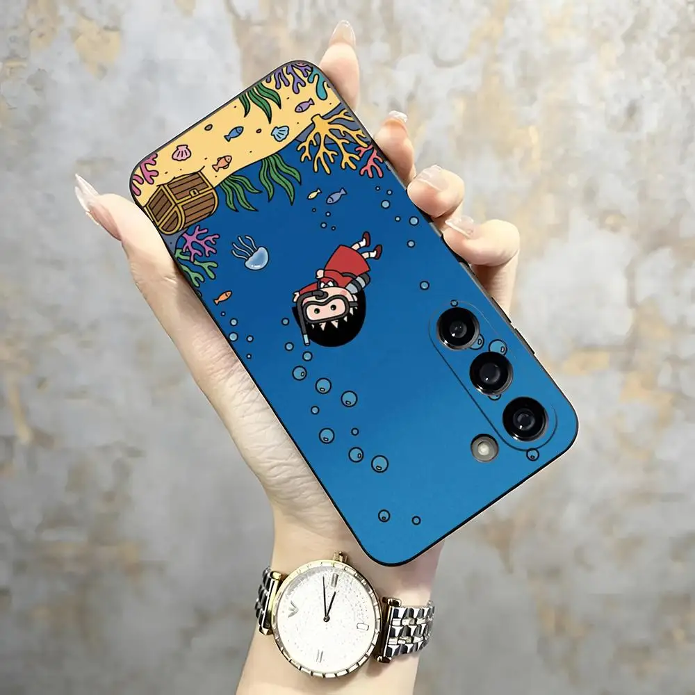 Chibi Maruko-chan Phone Case For Samsung S26 Ultra S25 Edge S23 S22 S21 S20 A57 A37 A17 Plus S24 Fe Cover