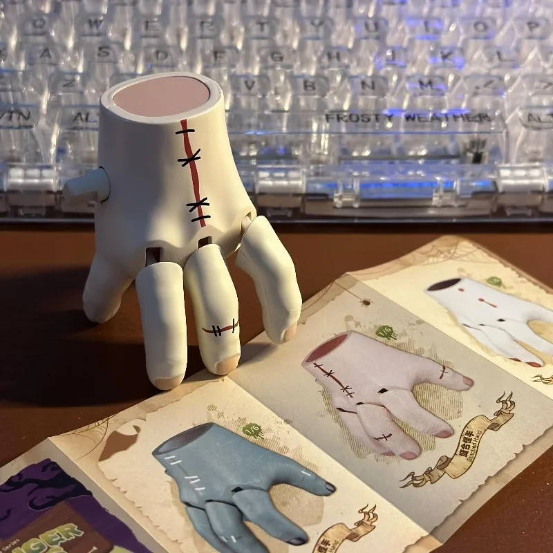 할로윈 재미있는 기괴한 시계줄 움직이는 이상한 손 랜덤박스 미스터리 박스 - 생일/휴일 선물 장난감