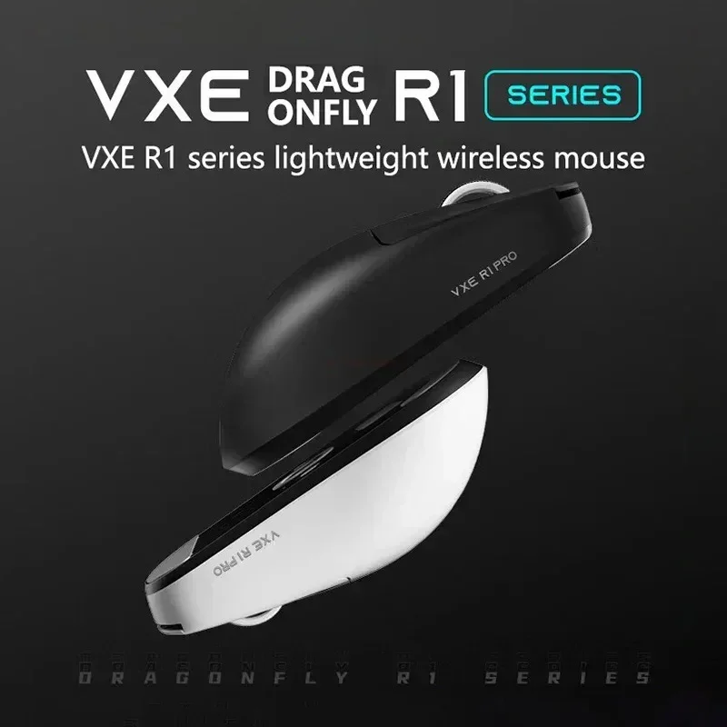 

The New Strikes VXE Dragonfly R1 PRO Version Mouse Game E-Sports Long Battery Life Paw3395 Nonporous Lightweight Ergonomics