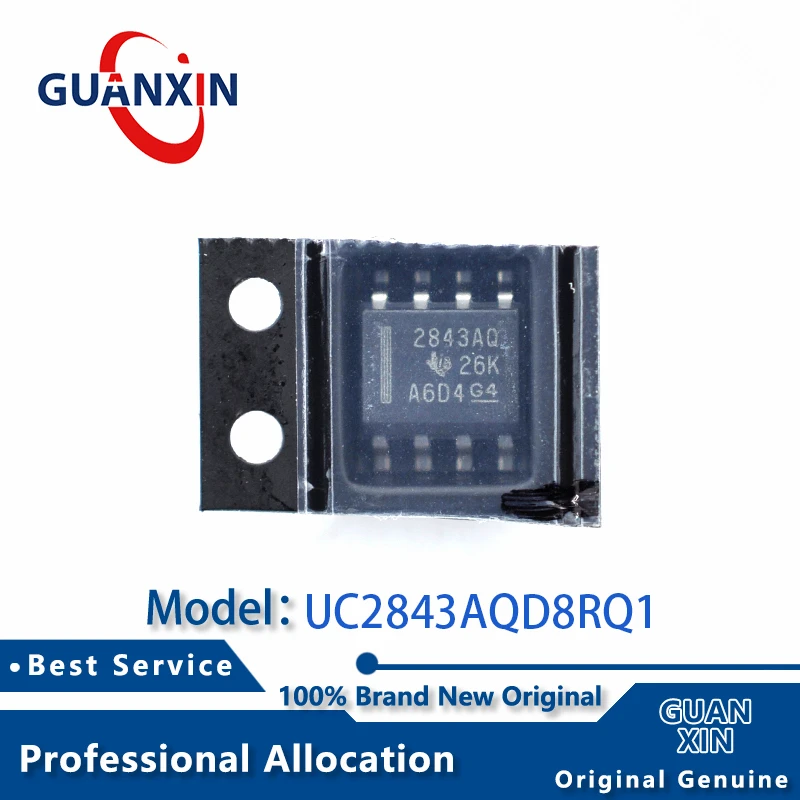 

100% New UC2843AQD8RQ1 Marking 2843AQ SOP-8 UC2843A