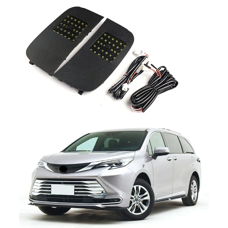 

For Toyota Sienna 2022 LED Car Tail Trunk Light Lamp Suitcase Rear Hatch Light Camping Lamp