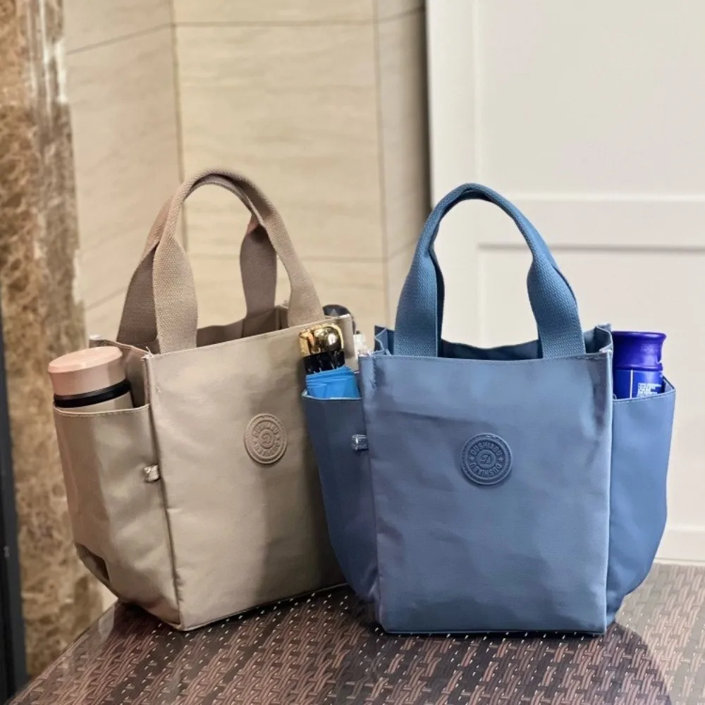 Leakproof Insulated Lunch Bag Insulated Large Capacity Cooler Lunch Bag Waterproof with Two Pockets Tote Bag School Work Picnic