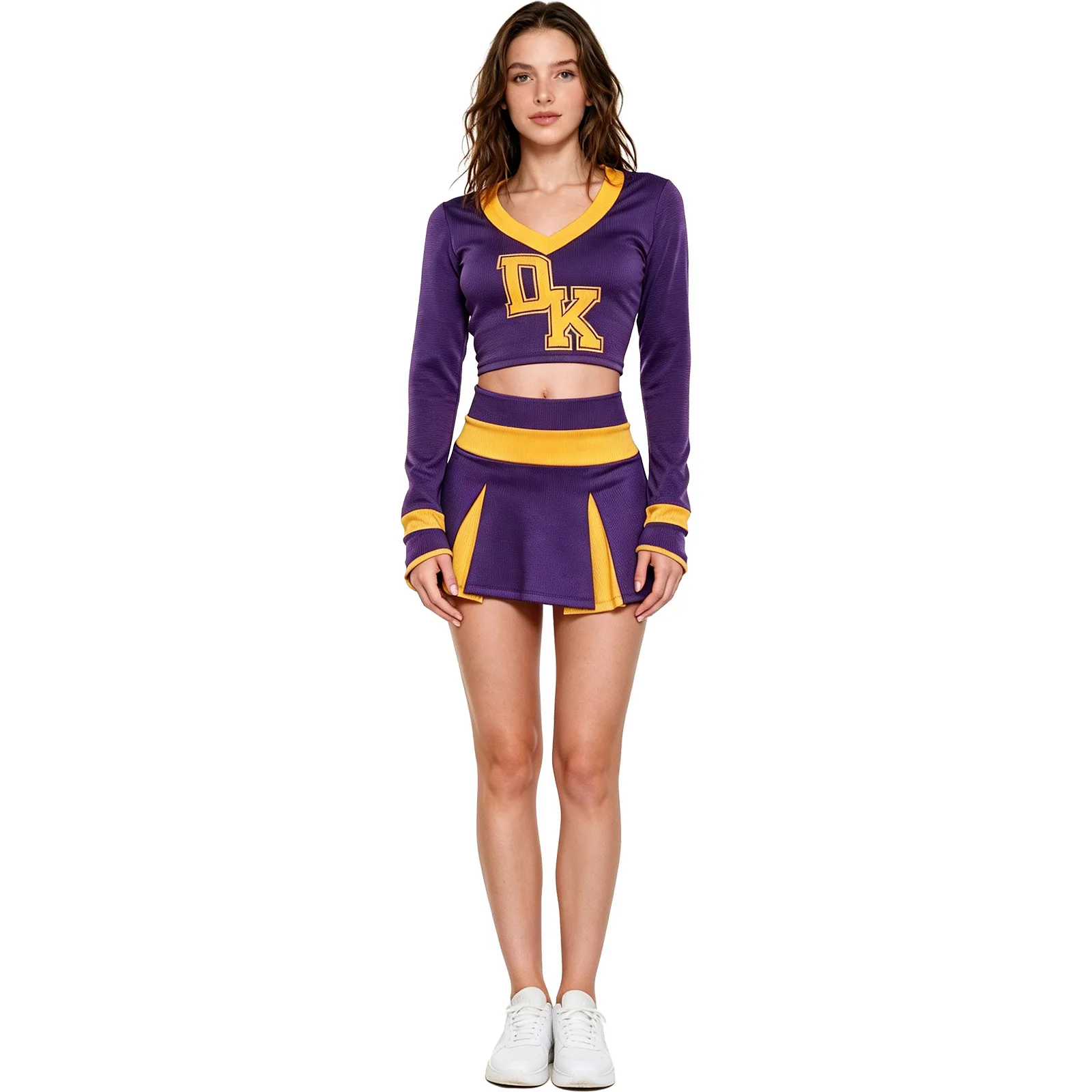 Conjunto de falda de cosplay de la animadora Jennifer, con estampado de cuadros, inspirado en Megan Fox, uniforme de Jennifer, disfraz de Halloween, atuendo de película de terror.