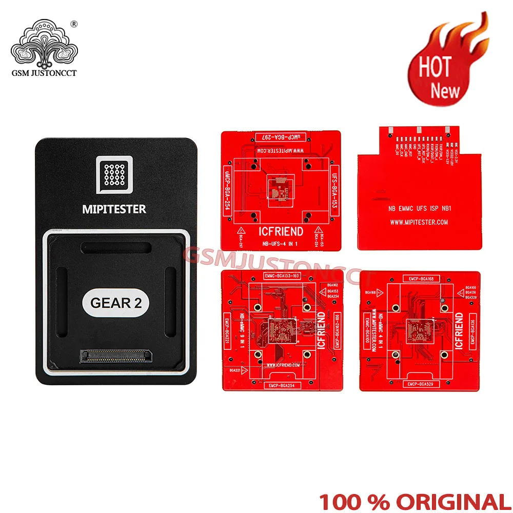 

2024 NEWEST Original MIPITESTER / MiPi Box Max Programmer /GEAR2+NB UFS-4IN1+EMMC-13IN1-SOCKET PCB+ISP-NB1 Socket+Adapter Tool