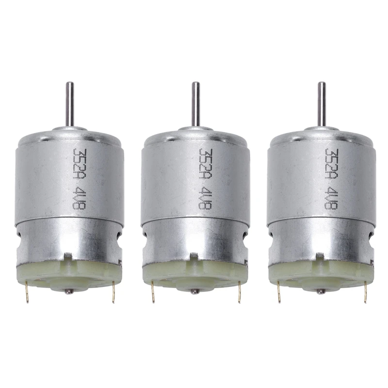 

3X RS380 DC 1.5-18V 30000RPM Mini Motor 38X28mm For RC Model Toys DIY, Silver