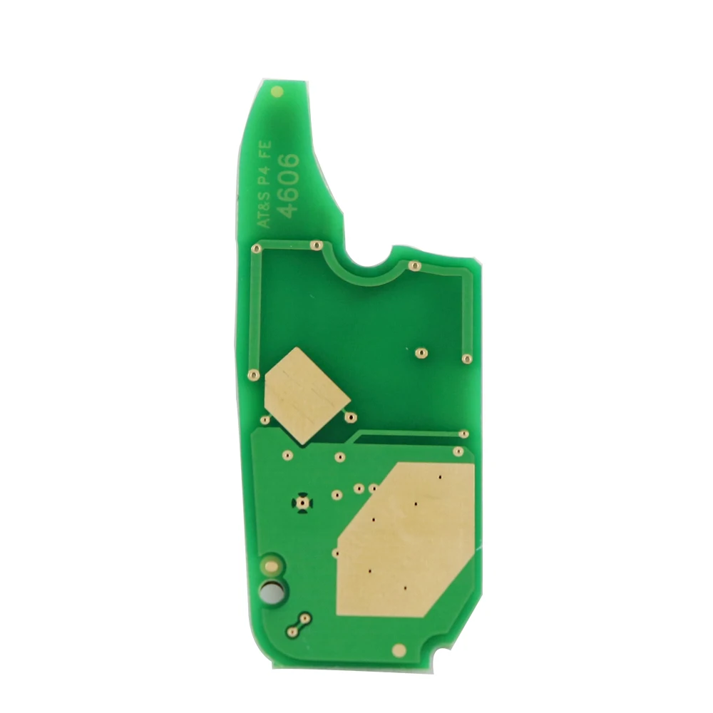 Llave remota con tapa de 3 botones Delphi 434Mhz para Fiat 500 Panda Idea Punto Stilo Ducato llaves de coche PCF7946 Chip azul negro