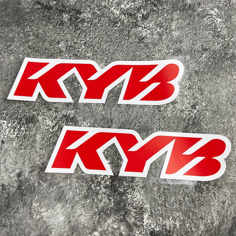 2PCS Motorcycle Front Forks Stickers for Motocross Kyb Wp Suspension Showa Decals for Yamaha Honda Suzuki Ktm Kawasaki Benelli