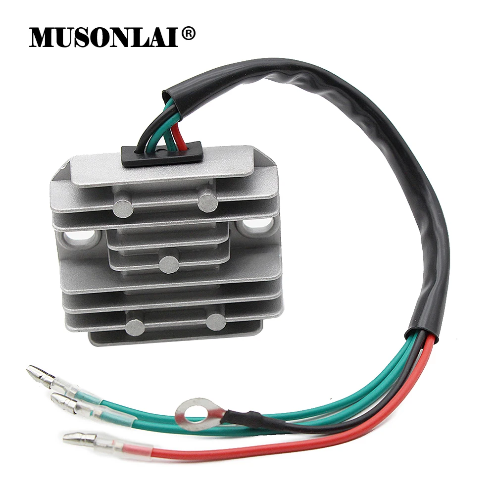 

6BX-81960-00 Voltage Regulator Rectifier for Yamaha 4HP F4 LMHA SMHA MS/LH F4B 5HP F5A 6HP F6C MHS MHL MHS/L F6 MS/LH