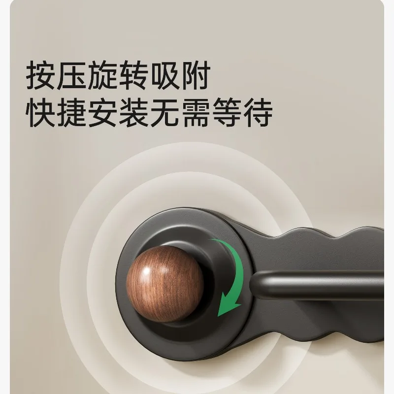 Round ball suction cup hook, no punching, strong load-bearing hanging seamless coat hook