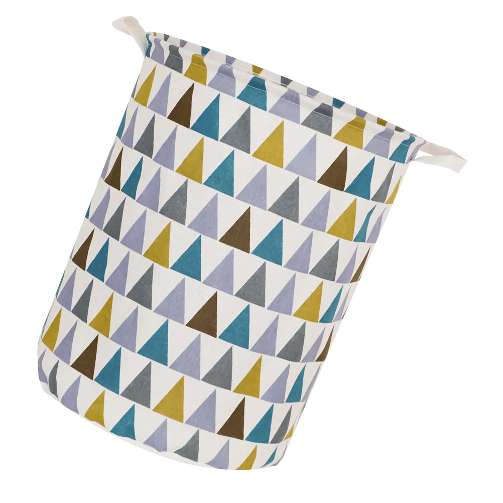 

Large Capacity Dirty Clothes Basket Cotton Linen Laundry Storage Bin Foldable Organizer Dorm Nursery Bathroom Balcony Home