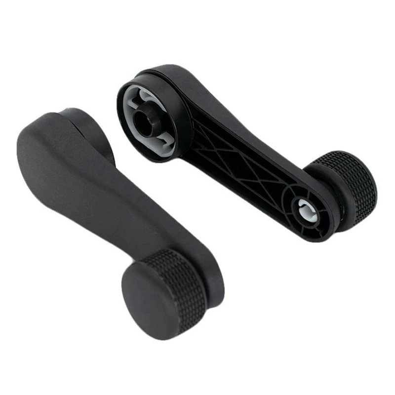 2 Pcs Car Window Winder Crank Handle For- T4 Transporter Golf MK3 MK4 6N1 Caddy Vento Bora Van Jetta Beetle 1H0837581D