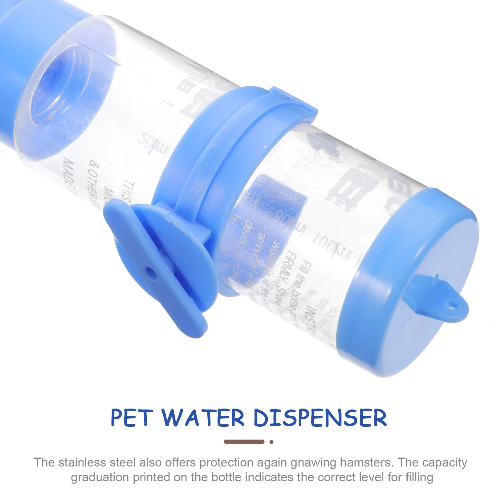 

125Ml Pet Drinking Hanging Water Bottle For Rabbit Hamster Small Animals Feeding Dispenser Hamster Water Bottle Pets