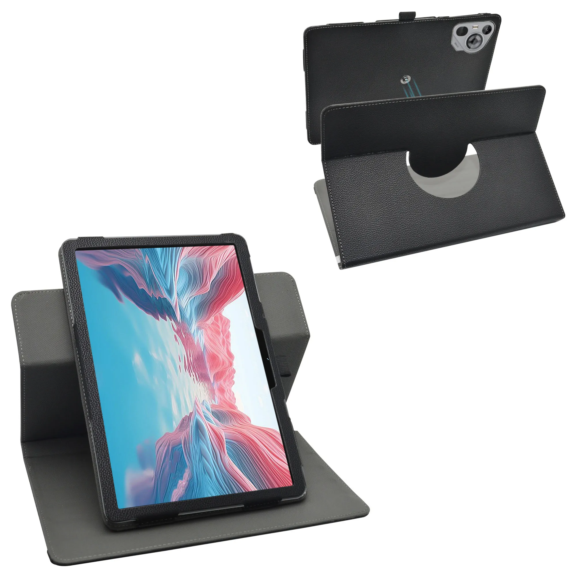 360 Degree Rotary Rotating PU Leather Cover , Rotary Rotating Case for Dghrti Tab 30 10.1 inch Tablet