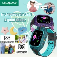 OPPO niños 5G reloj inteligente SOS ubicación GPS tarjeta Sim llamada niño reloj inteligente cámara reloj impermeable regalo para Ios Android niños