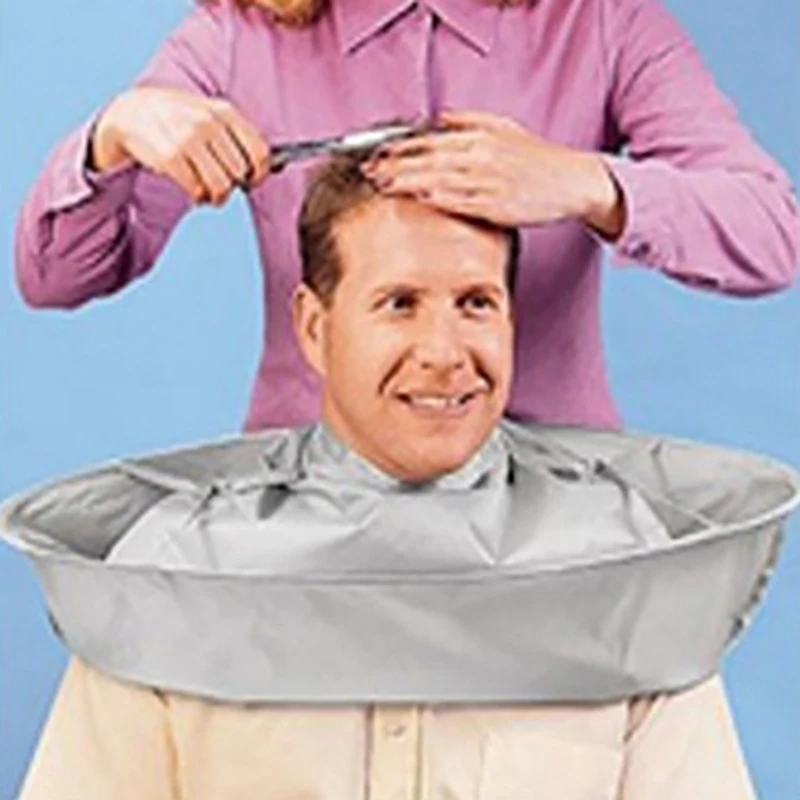 Adult Medium Hairdress, Hair Dyeing Dress, Barber Cape, Three-dimensional Breathable Haircut Cloth
