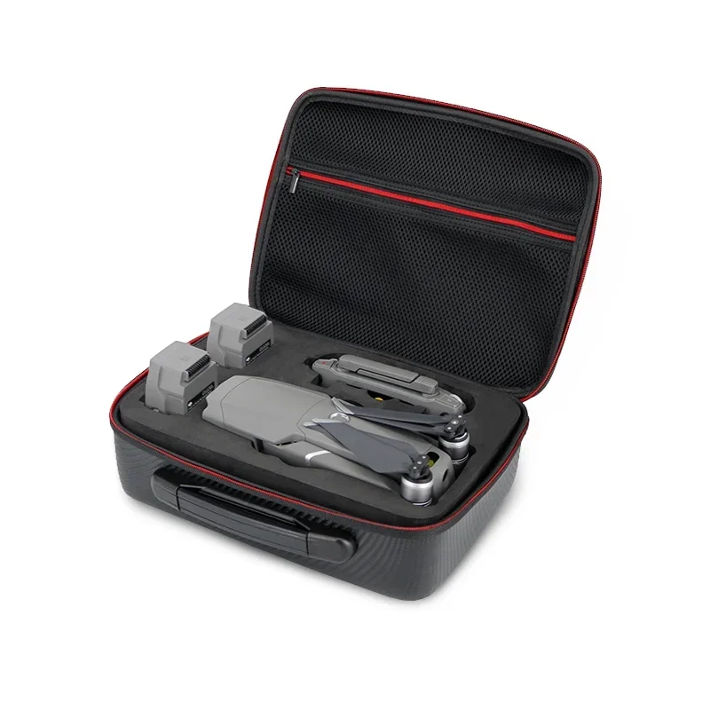 Portable Case PU Waterproof Handbag Shoulder Strap Bag EVA Shock-absorbing Lining Box for DJI Mavic 2 Pro Zoom Drone Accessories
