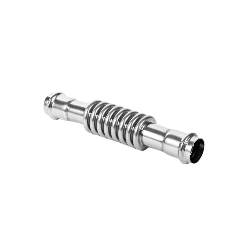 Stainless Steel Press-Connect Corrugated TubingExtension Tubes  Stretch Tubes Compensators Quick coupling accessories DN32 DN25